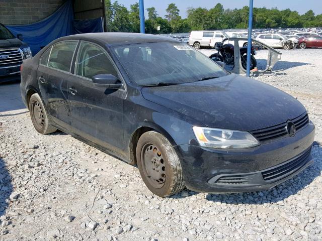 3VW2K7AJ4CM401438 - 2012 VOLKSWAGEN JETTA BASE Սև լուսանկար 1