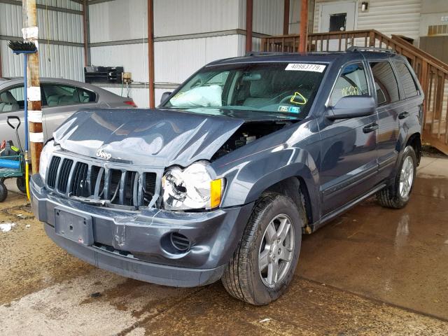 1J4GR48K06C328568 - 2006 JEEP GRAND CHER BLUE photo 2