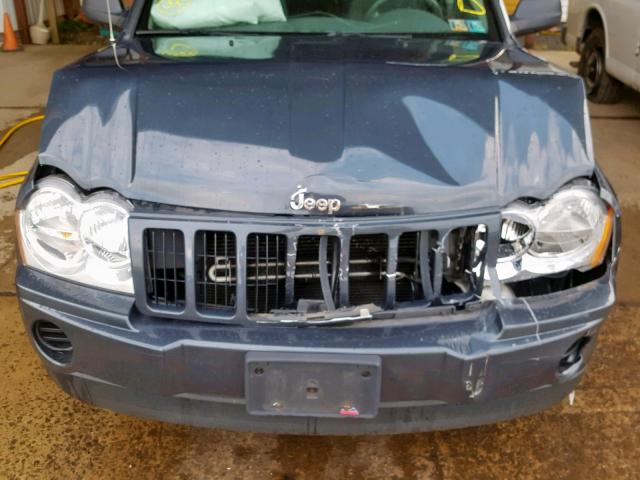 1J4GR48K06C328568 - 2006 JEEP GRAND CHER BLUE photo 7