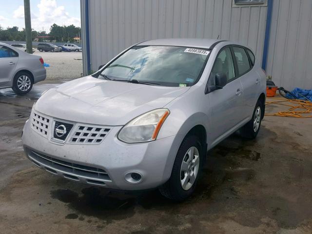 JN8AS58V78W135033 - 2008 NISSAN ROGUE S SILVER photo 2