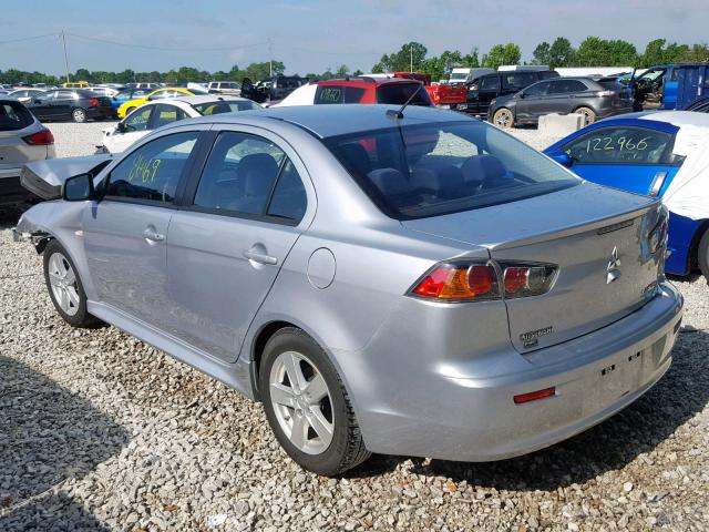 JA32V2FW1EU023075 - 2014 MITSUBISHI LANCER SE SILVER photo 3