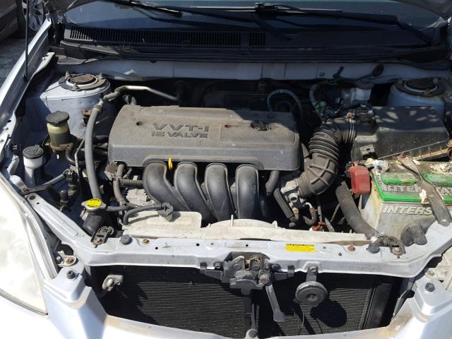 2T1KR32E15C489336 - 2005 TOYOTA MATRIX 银色 照片 7