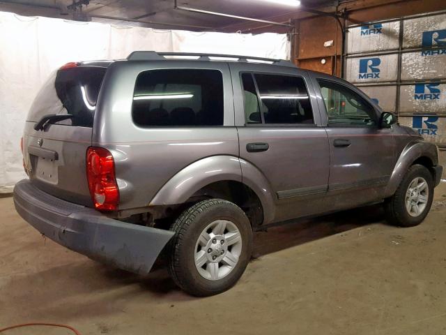 1D4HB38N95F584923 - 2005 DODGE DURANGO ST GRAY photo 4