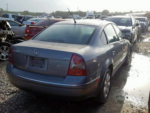 WVWME63B95E059903 - 2005 VOLKSWAGEN PASSAT GL SILVER photo 4