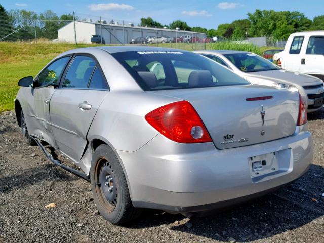 1G2ZF55BX64281677 - 2006 PONTIAC G6 SE SILVER photo 3