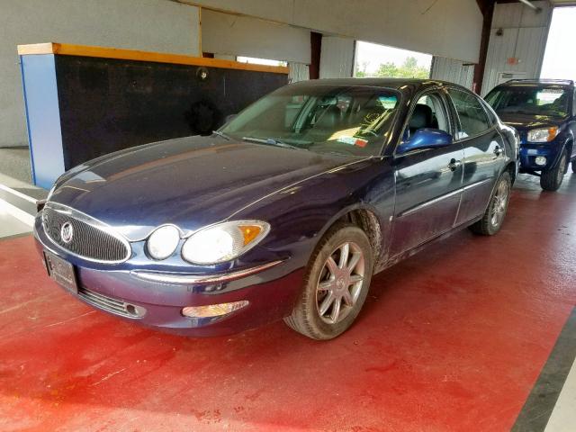 2G4WE587171186605 - 2007 BUICK LACROSSE C BLUE photo 2