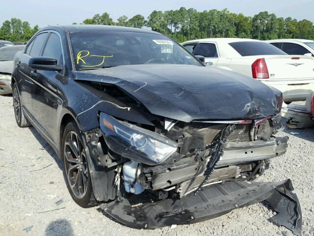 1FAHP2KT8DG111853 - 2013 FORD TAURUS SHO BLACK photo 1