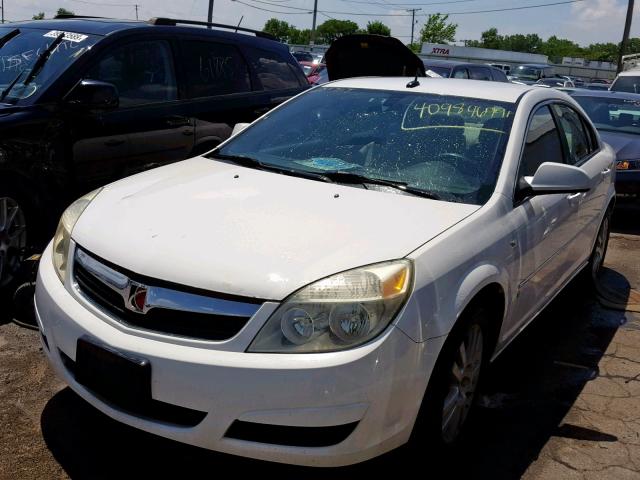 1G8ZS57N07F139255 - 2007 SATURN AURA XE WHITE photo 2