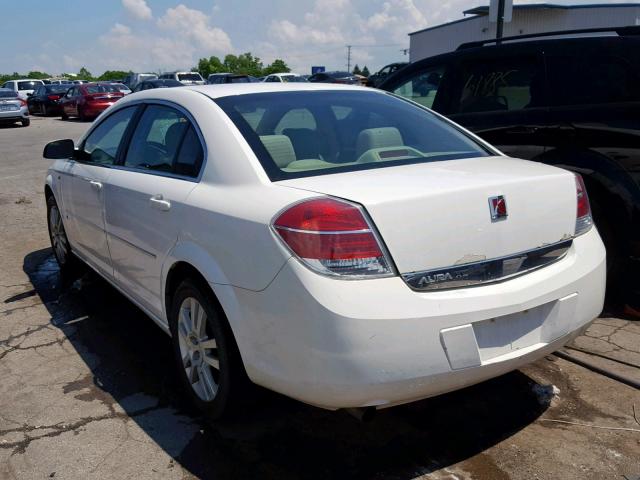 1G8ZS57N07F139255 - 2007 SATURN AURA XE WHITE photo 3