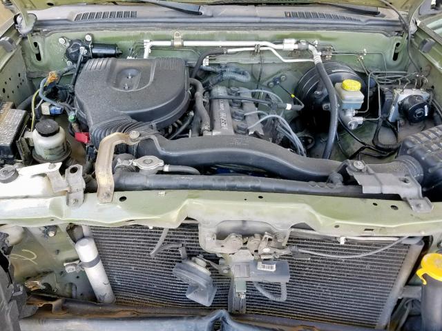 5N1DD28TX4C639163 - 2004 NISSAN XTERRA XE GREEN photo 7