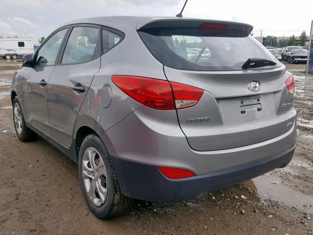 KM8JTCAC5DU716232 - 2013 HYUNDAI TUCSON GL GRAY photo 3