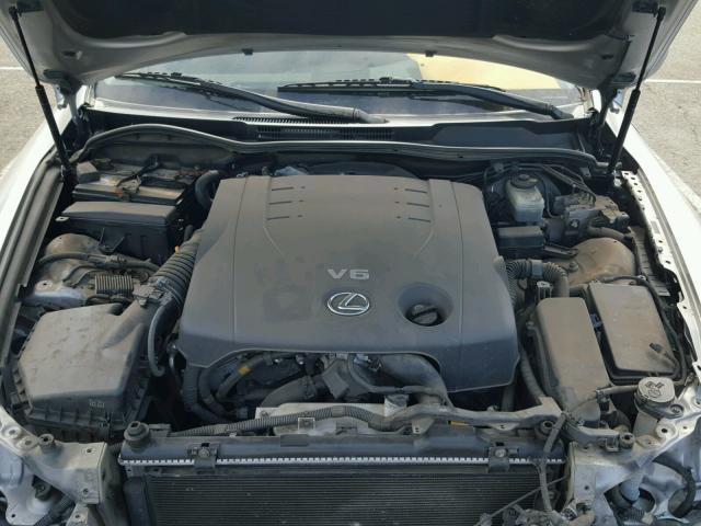 JTHBK262475027169 - 2007 LEXUS IS 250 SILVER photo 7