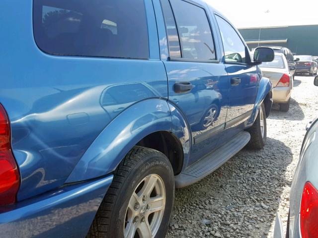 1D4HB48D04F234799 - 2004 DODGE DURANGO SL BLUE photo 9