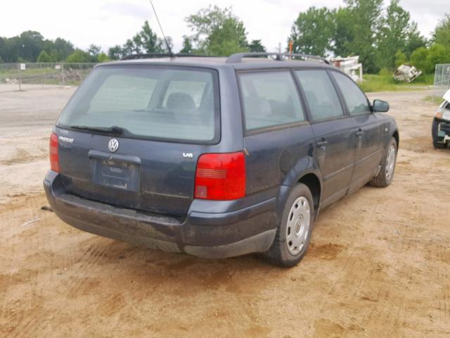 WVWHH63B01E000161 - 2001 VOLKSWAGEN PASSAT GLS GRAY photo 4