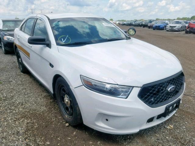 1FAHP2L83DG132149 - 2013 FORD TAURUS POL WHITE photo 1