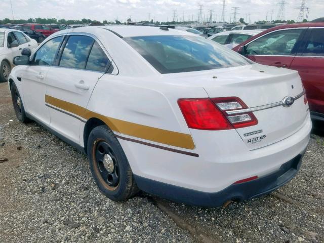 1FAHP2L83DG132149 - 2013 FORD TAURUS POL WHITE photo 3