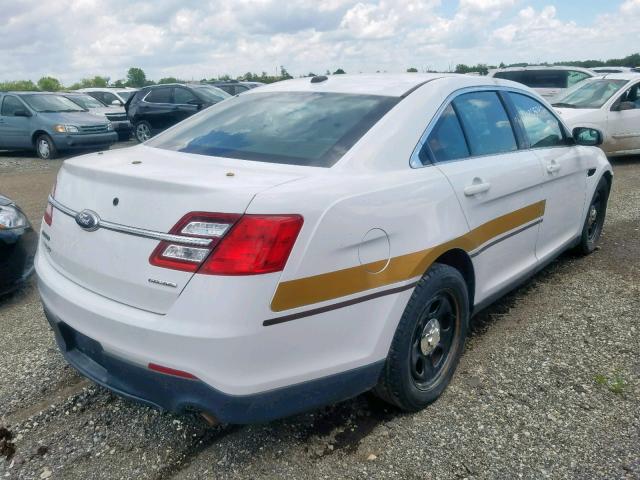 1FAHP2L83DG132149 - 2013 FORD TAURUS POL WHITE photo 4