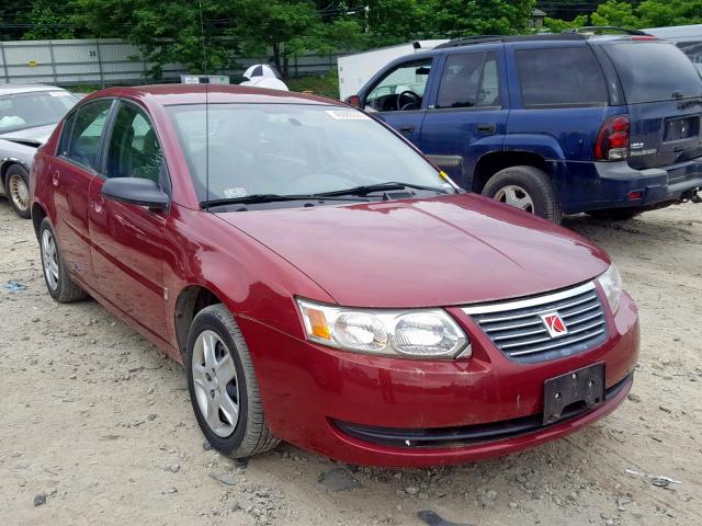 1G8AJ55F17Z172713 - 2007 SATURN ION LEVEL MAROON photo 1