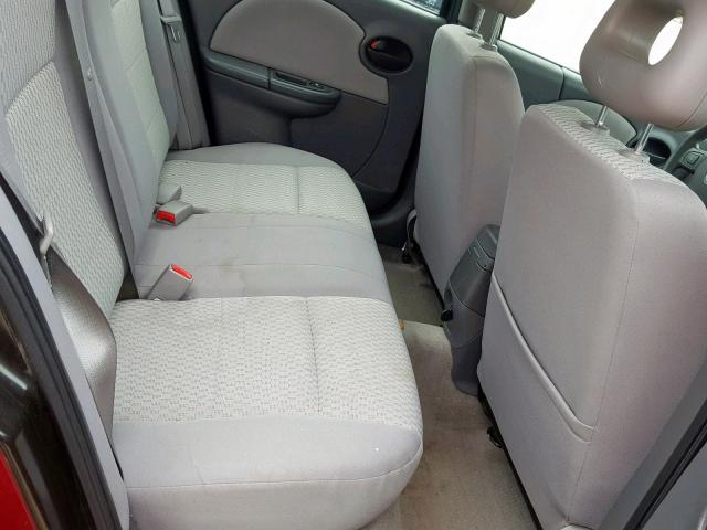 1G8AJ55F17Z172713 - 2007 SATURN ION LEVEL MAROON photo 6