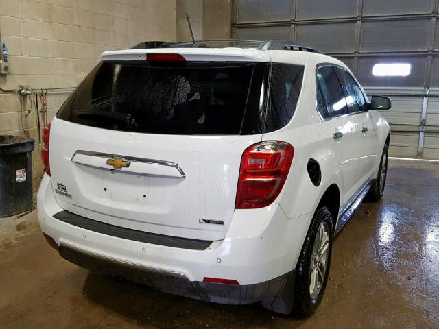 2GNALDEK9H6137879 - 2017 CHEVROLET EQUINOX PR WHITE photo 4