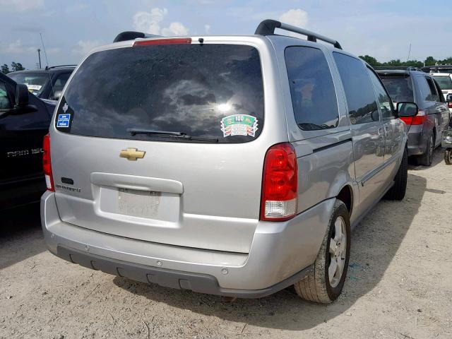 1GNDV33148D187957 - 2008 CHEVROLET UPLANDER L SILVER photo 4