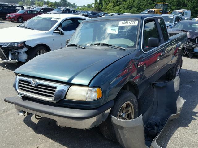 4F4YR16V5XTM42564 - 1999 MAZDA B3000 CAB GREEN photo 2