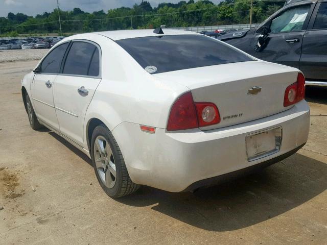 1G1ZC5E03CF384497 - 2012 CHEVROLET MALIBU 1LT 白色 照片 3