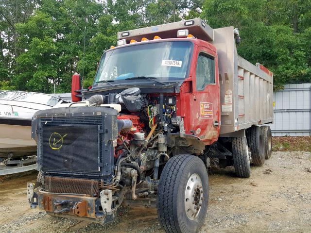 1NKZX7EX8HJ133319 - 2017 KENWORTH CONSTRUCTI RED photo 2