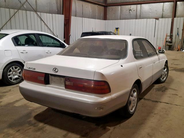 JT8VK13T9N0013699 - 1992 LEXUS ES 300 WHITE photo 4