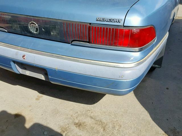 2MELM75W2RX659962 - 1994 MERCURY GRAND MARQ BLUE photo 9