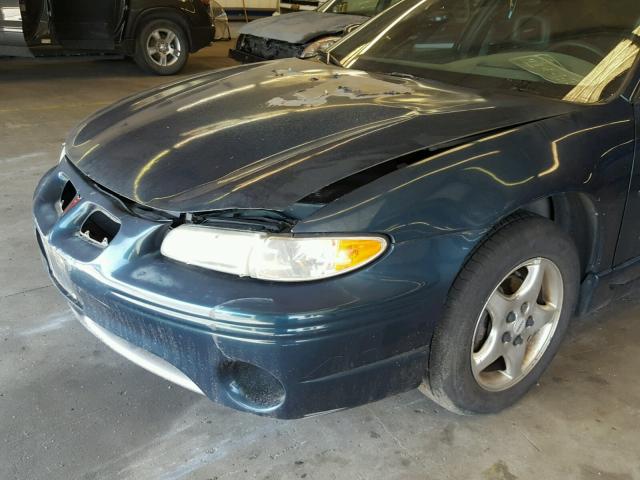 1G2WP5217VF331241 - 1997 PONTIAC GRAND PRIX GREEN photo 7