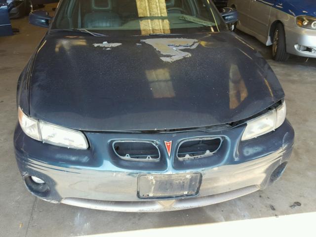 1G2WP5217VF331241 - 1997 PONTIAC GRAND PRIX GREEN photo 9