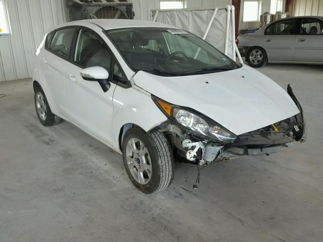 3FADP4EJ6EM207296 - 2014 FORD FIESTA SE WHITE photo 1