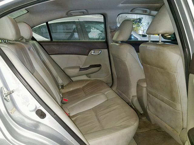 19XFB2F92CE052361 - 2012 HONDA CIVIC EXL 银色 照片 6