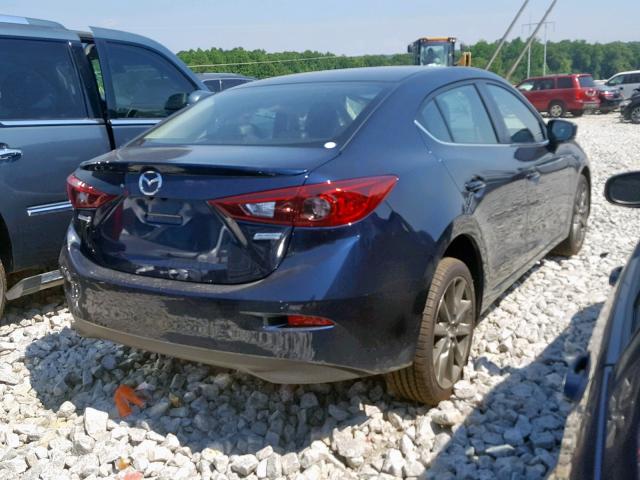 3MZBN1V39JM267717 - 2018 MAZDA 3 TOURING BLUE photo 4