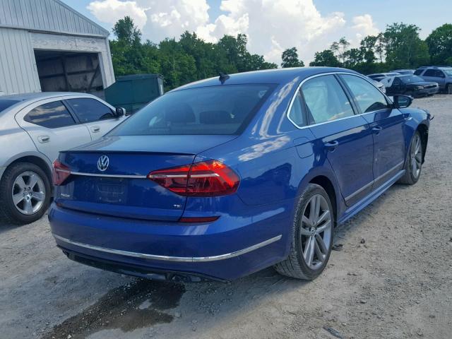 1VWDT7A39HC003545 - 2017 VOLKSWAGEN PASSAT R-L BLUE photo 4