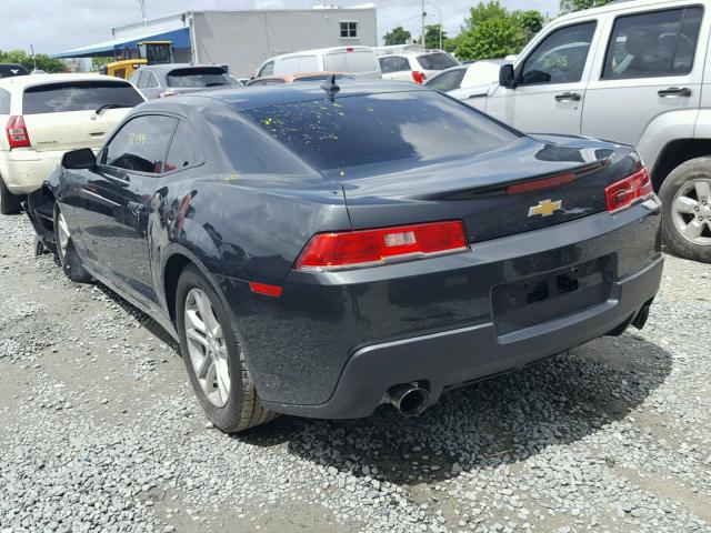 2G1FA1E3XE9324675 - 2014 CHEVROLET CAMARO LS GRAY photo 3