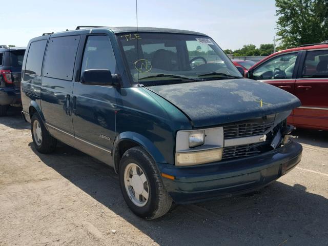 1GNDM19W4VB230677 - 1997 CHEVROLET ASTRO GREEN photo 1