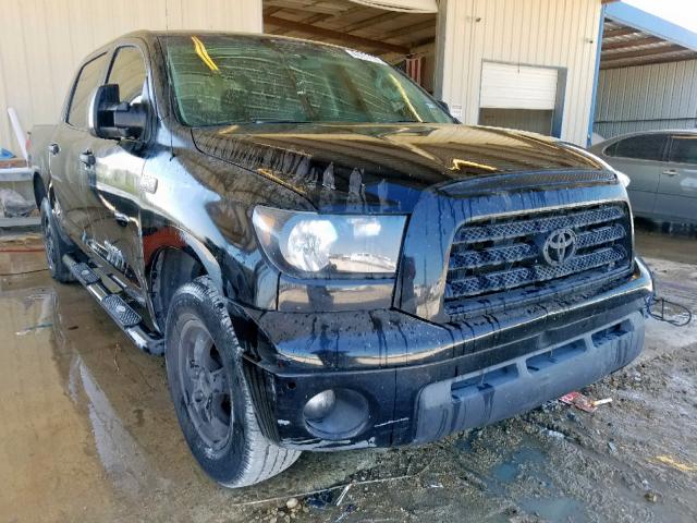 5TBEV54197S455209 - 2007 TOYOTA TUNDRA CRE BLACK photo 1