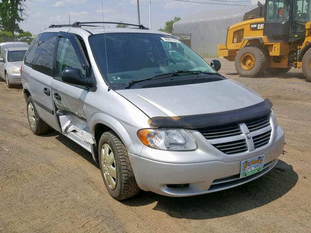 1D4GP25R85B389742 - 2005 DODGE CARAVAN SE SILVER photo 1