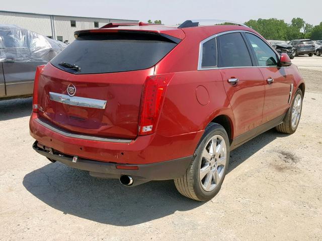 3GYFNEEY5AS531464 - 2010 CADILLAC SRX PERFOR RED photo 4