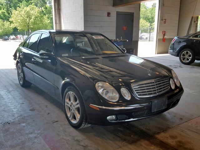 WDBUF56JX6A917851 - 2006 MERCEDES-BENZ E 350 BLACK photo 1