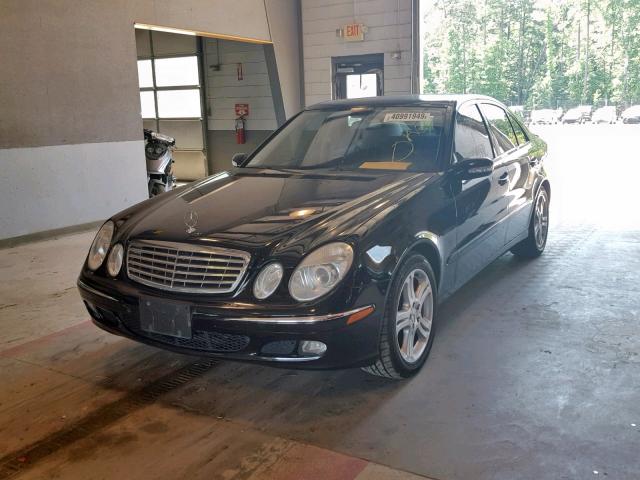 WDBUF56JX6A917851 - 2006 MERCEDES-BENZ E 350 BLACK photo 2