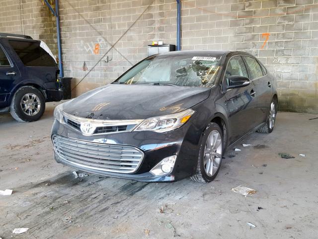 4T1BK1EBXEU090952 - 2014 TOYOTA AVALON BAS BLACK photo 2