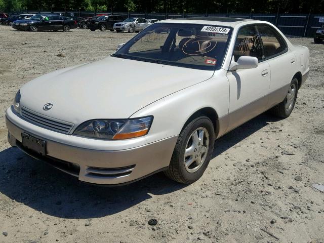 JT8GK13T1S0090040 - 1995 LEXUS ES 300 WHITE photo 2