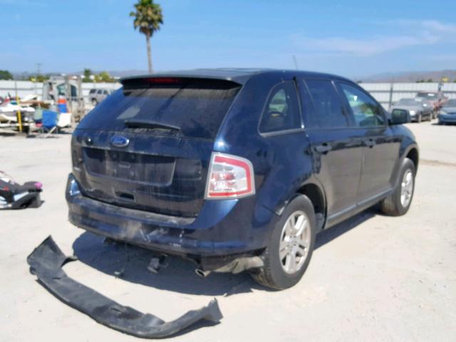 2FMDK3GC8ABA57085 - 2010 FORD EDGE SE BLUE photo 4