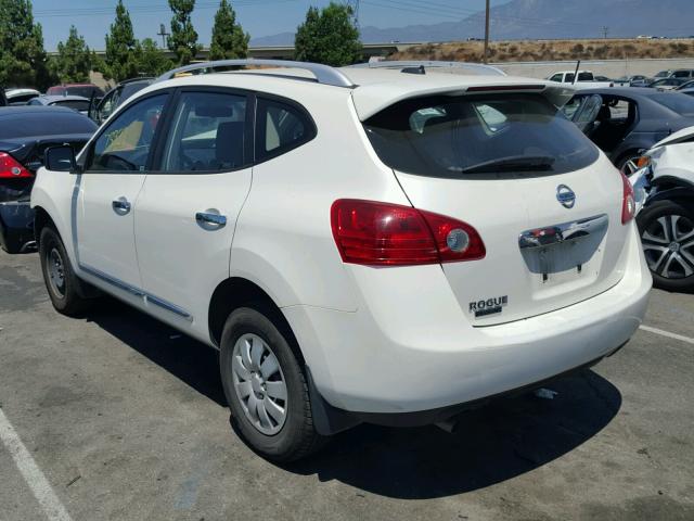 JN8AS5MT4EW622979 - 2014 NISSAN ROGUE SELE WHITE photo 3