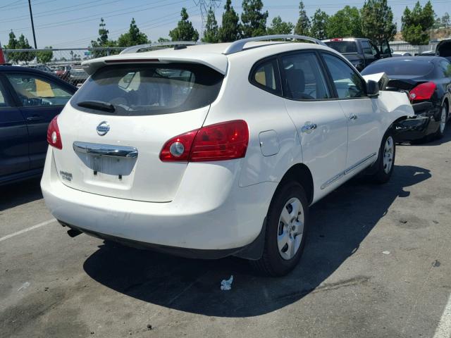 JN8AS5MT4EW622979 - 2014 NISSAN ROGUE SELE WHITE photo 4