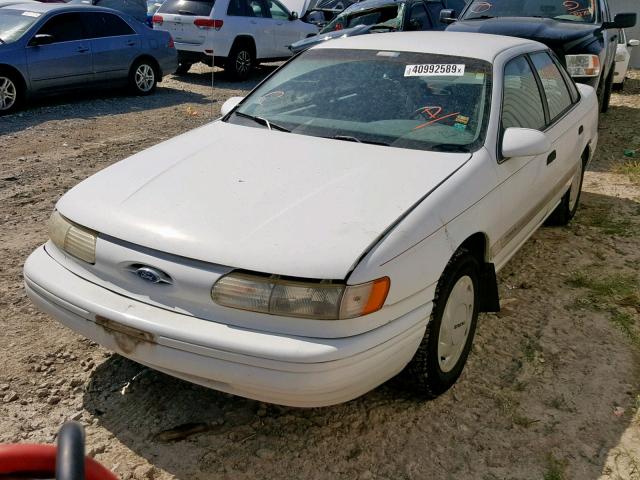 1FALP52U7PA114335 - 1993 FORD TAURUS GL WHITE photo 2