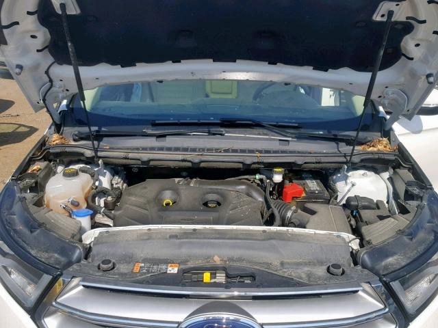 2FMTK4J99FBB64880 - 2015 FORD EDGE SEL WHITE photo 7